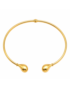 Real Gold Collar Teardrop Necklace (45 cm) TS 0104/1 N1477