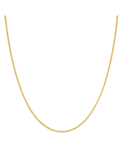 Real Gold Solid Box Kids Chain 2484 (35 C.M) CH1276