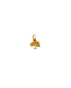 Real Gold Tree Design Pendant 0536 P 1944