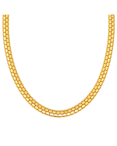 Real Gold Snake Chain Necklace (40 C.M) 0318 N1488