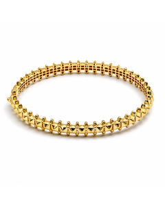 Real Gold GZCR Clash Bangle 1212 - (SIZE 16) BA1509
