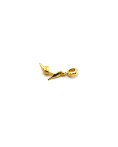 Real Gold Heel Pendant 0591 P 1681 - 18K Gold Jewelry