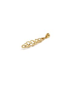 Real Gold Fine Spiral Pendant - Model 0308 P 2013
