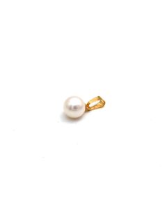 Real Gold Natural Pearl Pendant 0512 P 2017