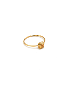 Real Gold Luxury Square Ring (Size 6) - Model 7222 R2501