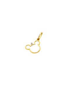 Real Gold Mickey Mouse Pendant 0222 P 1932