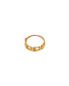 Real Gold GZTF Hardware Ring 0372/4Y (SIZE 7) R1958