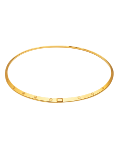 Real Gold GZJCT LOVE Necklace TS 0098-KL41 (40 CM) N1500